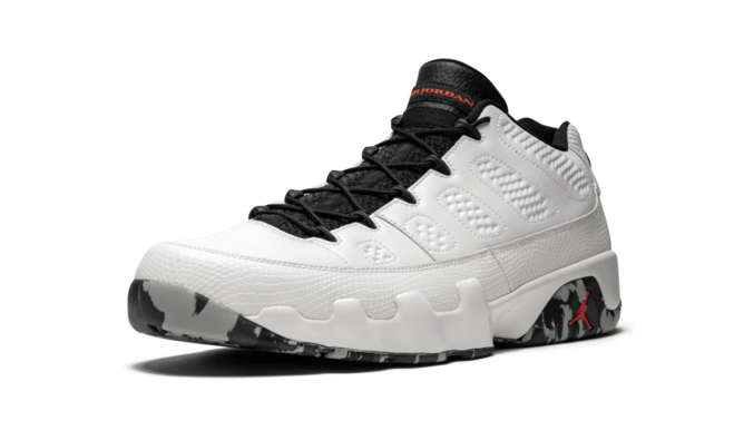 Get Your Men's Air Jordan 9 Retro Low WHT