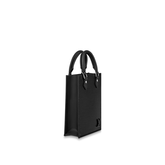 Get the Louis Vuitton Petit Sac Plat Black Handbag at a Discount - Women's Fashion!
