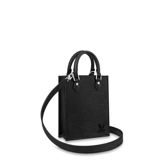 Women's Louis Vuitton Petit Sac Plat Black - Get it Now at a Discounted Price!