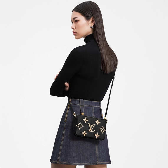 Shop the Stylish Louis Vuitton Double Zip Pochette for Women