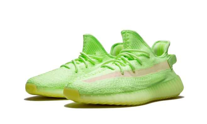 Glow in the Dark Yeezy Boost 350 V2 Shoes for Women at Discount!