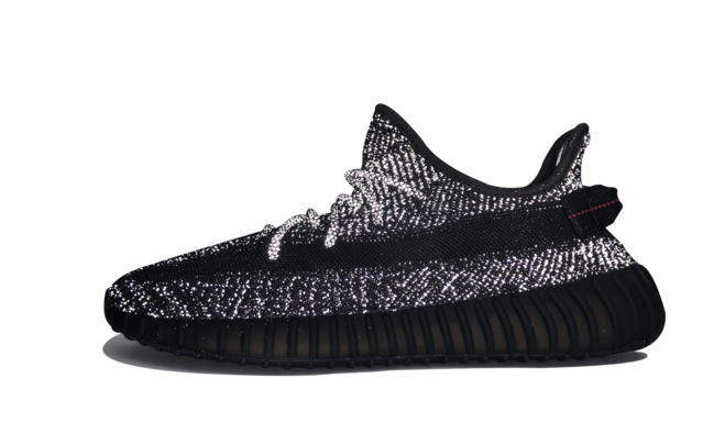 Women's Yeezy Boost 350 V2 Static Black Reflective Available at Sale