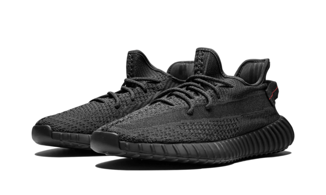 Men's Yeezy Boost 350 V2 Static Black Reflective For Sale