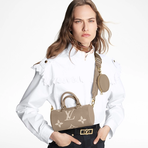 Shop Now for Louis Vuitton Papillon BB Tourterelle / Creme Beige for Women