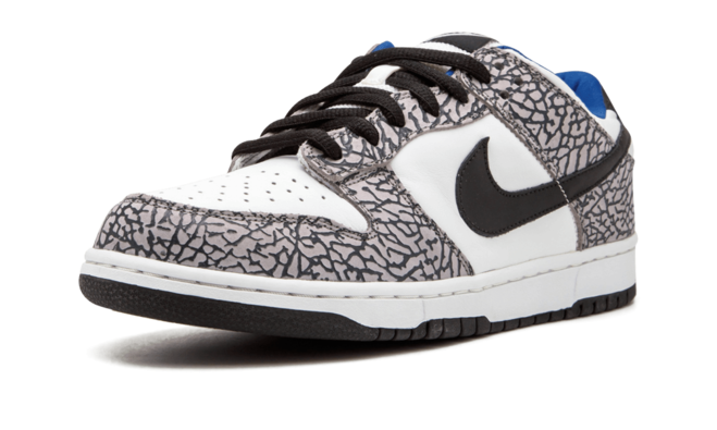 Men's Nike Dunk Low Pro SB WHITE SUPREME WHITE/BLACK-CEMENT GREY - Get Discounts Today!