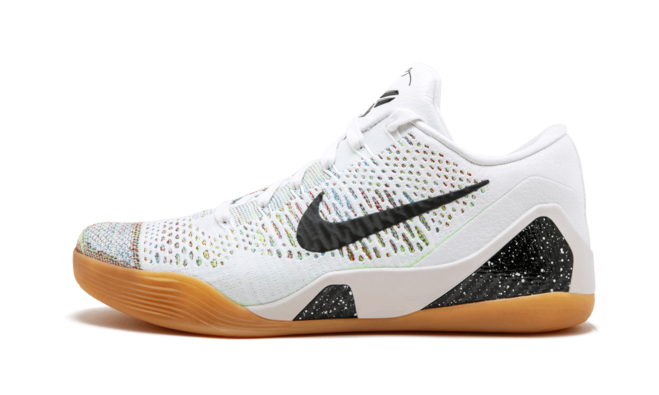 Nike Kobe 9 Premium HTM WHITE/BLACK-MULTI-COLOR