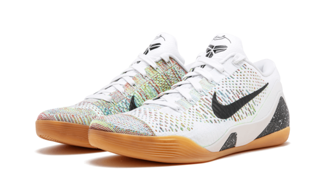 Women's Nike Kobe 9 Premium HTM WHITE/BLACK-MULTI-COLOR - Don't Miss Out on the Sale!
