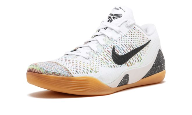 Women's Nike Kobe 9 Premium HTM WHITE/BLACK-MULTI-COLOR - Get It Now at a Discount!