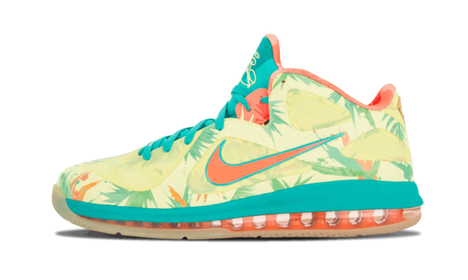 Shop Nike Lebron 9 Low Arnold Palmer LIME/NEW GREEN-PINK for Women's - Buy Now and Get Discount!