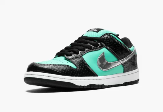 Women's Designer Nike Dunk Low Pro SB - Tiffanys AQUA/CHROME - Buy Now and Receive Discounts!