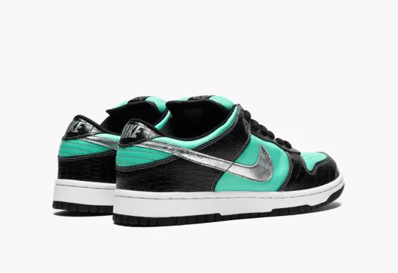 Women's Trendy Nike Dunk Low Pro SB - Tiffanys AQUA/CHROME - Buy Now and Get Great Deals!