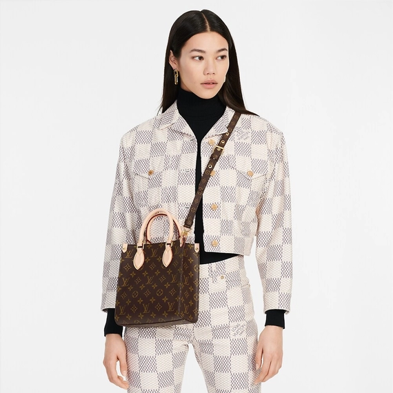 Women's Designer Bag - Louis Vuitton Sac Plat BB - On Sale Now