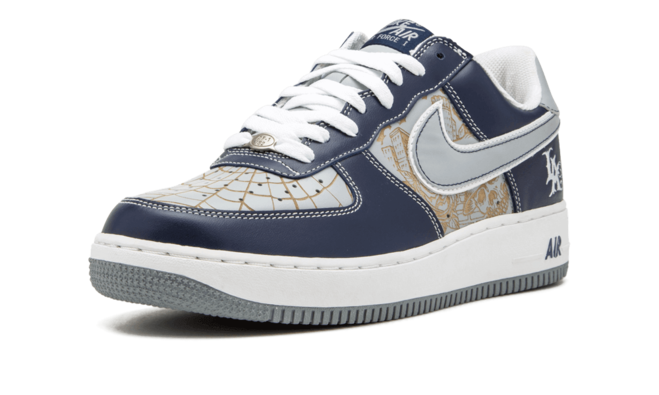 Step Up Your Style with the Nike Air Force 1 Mr. Cartoon Hyperstrike MIDNIGHT NAVY/SILVER-