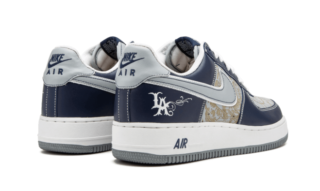 Men's Fashion Must-Have: Nike Air Force 1 Mr. Cartoon Hyperstrike MIDNIGHT NAVY/SILVER-WHITE