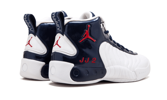 Upgrade Your Look with Jordan Jumpman Team Pro PE White/Varsity Red-Midnight Navy Men's Shoes