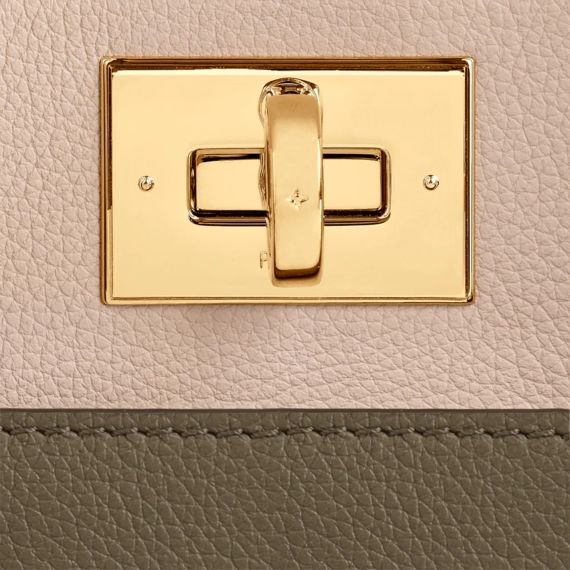 Women's Fashion - Get the Best Deals on Louis Vuitton On My Side MM - Laurier Green/Toffee Latte Beige