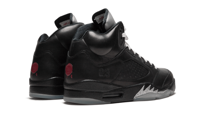 Women's Air Jordan 5 Retro - Premio Bin 5 BLACK/BLACK-METALLIC SILVER - Buy Now and Save