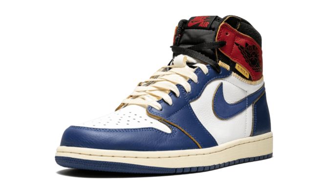 Get the Latest Men's Air Jordan 1 Retro HI NRG / UN - Union Storm Blue WHITE/STORMBLUE-VARSITY RED Shoes