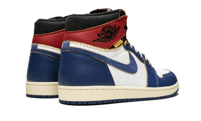 Men's Air Jordan 1 Retro HI NRG / UN - Union Storm Blue WHITE/STORMBLUE-