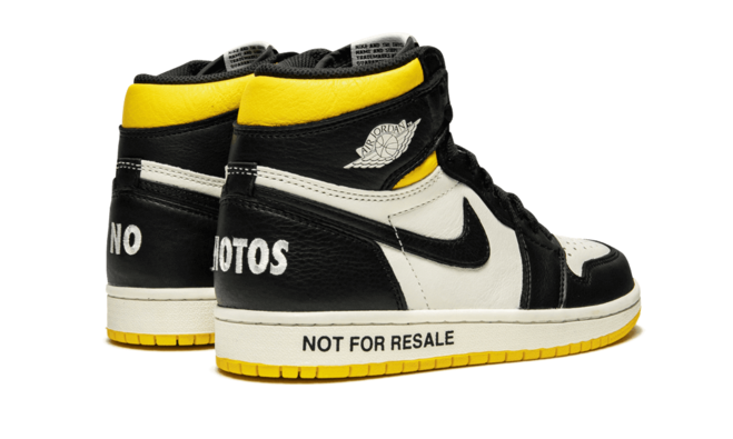 Get the Best Deals on Men's Air Jordan 1 Retro High OG NRG - Not For Resale SAIL/BLACK-VARSITY MAIZE!