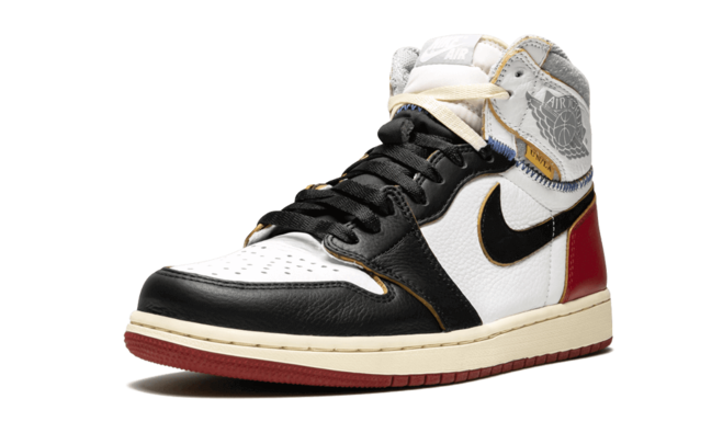 Men's Air Jordan 1 Retro HI NRG/UN Union - Black Toe WHITE/BL