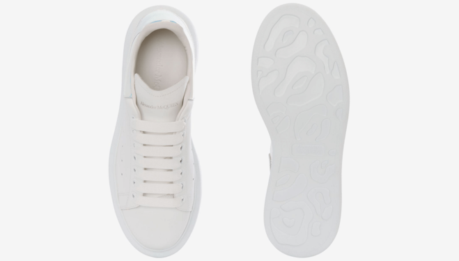 Alexander McQueen Oversized Sneaker White/Shock Pink