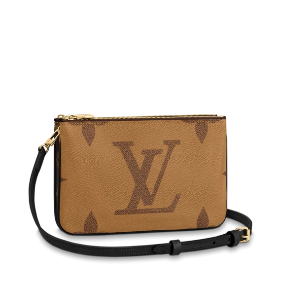 Louis Vuitton Double Zip Pochette - Women's Designer Handbag On Sale Now!