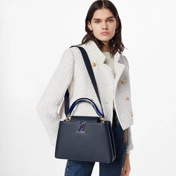 Shop Louis Vuitton Capucines MM: Chic and Functional for Women