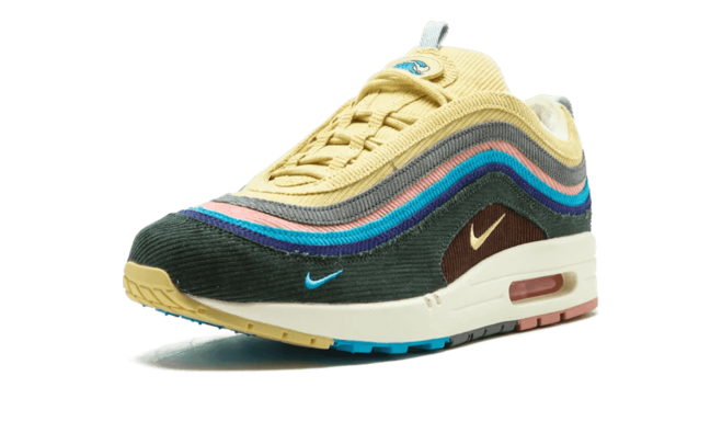 Get Women's Nike Air Max 1/97 VF SW Sean Wotherspoon LT BLUE FURY/LEMON