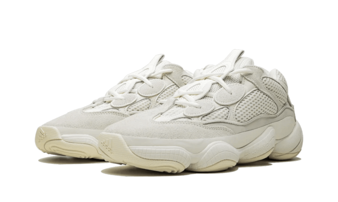 Stylish Yeezy 500 - Bone White for Women