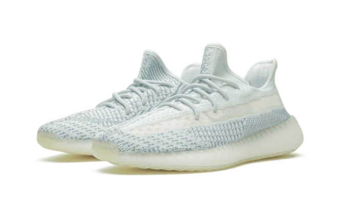 Discount on Men's Yeezy Boost 350 V2 Cloud White Designer Shoes