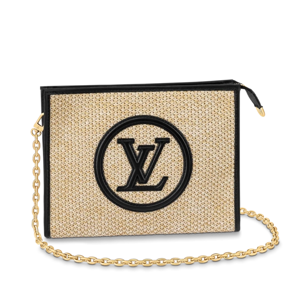 Shop the Louis Vuitton Toiletry Pouch On Chain, perfect for the modern woman's everyday needs!