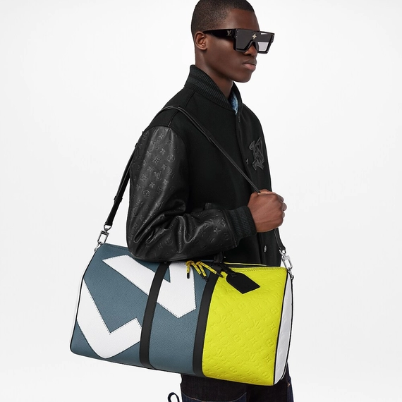 Shop the Louis Vuitton Keepall 50B - A Must-Have for Men's Wardrobe