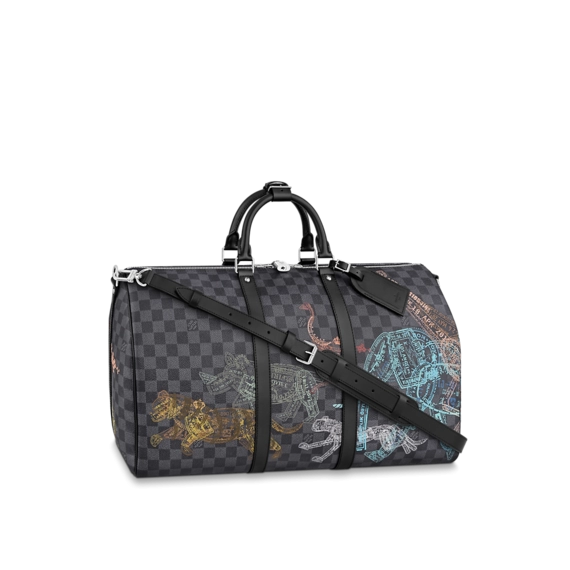 Shop Louis Vuitton Keepall 50B for Men - Discounted Prices!