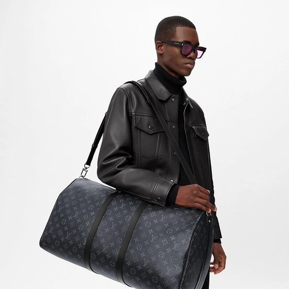 Look Great with a Louis Vuitton Keepall Bandouliere 55 for Men