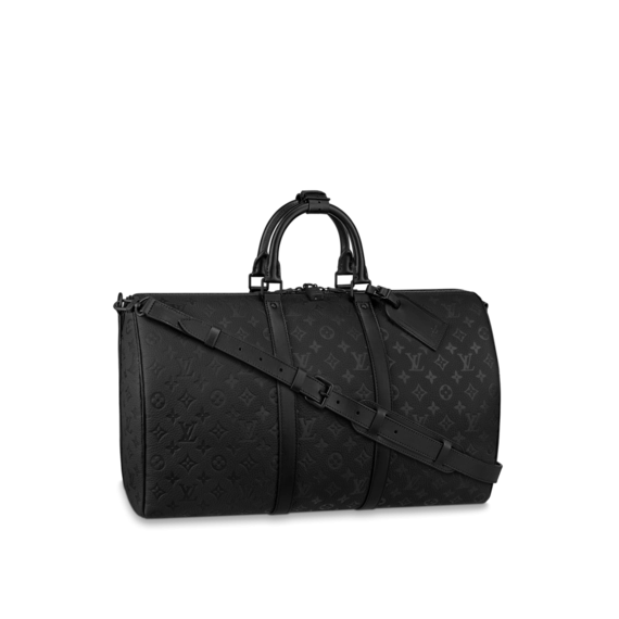 Purchase the Trendy Louis Vuitton Keepall Bandouliere 50 Bag for Men!