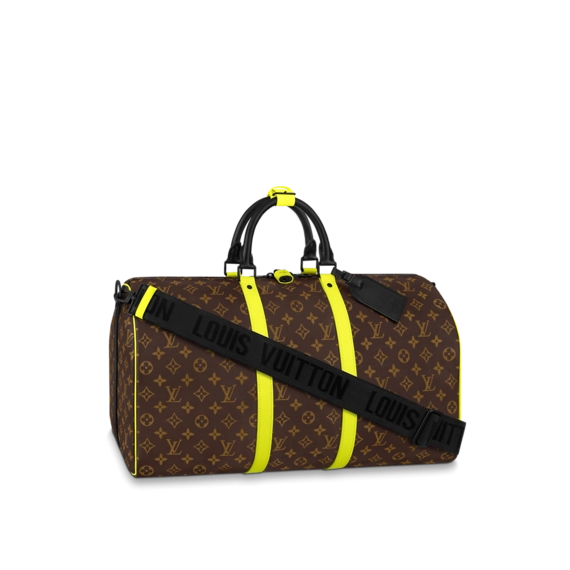 Shop Louis Vuitton Keepall Bandouliere 50 for Men & Get Discount!