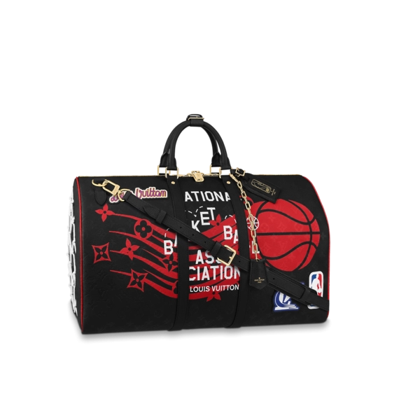Buy the LVxNBA Keepall Bandouliere 55 for Men's - Get at Shop!