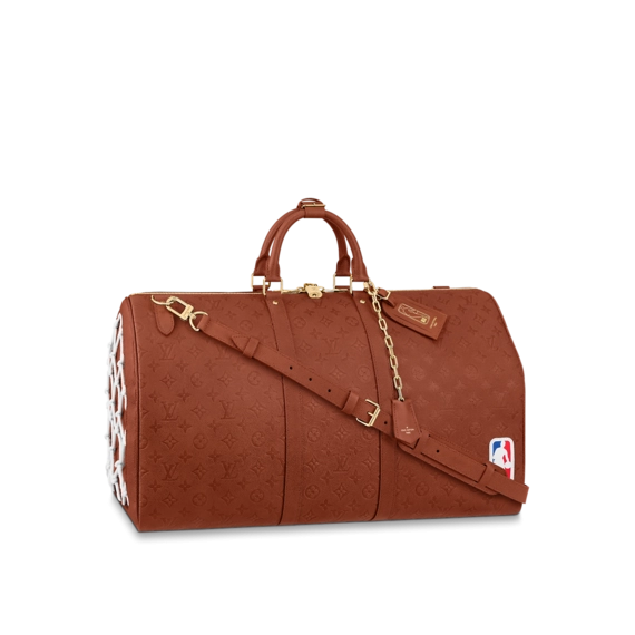 Modern Men's Fashion: LVxNBA Keepall Bandouliere 55