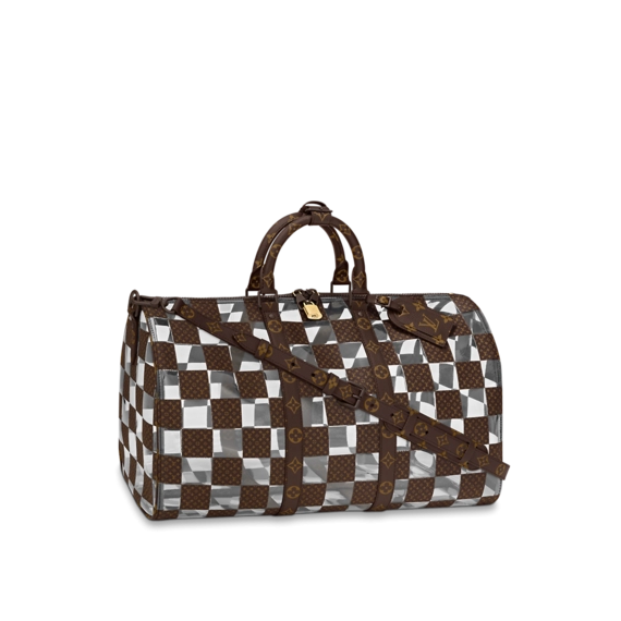 Shop the Louis Vuitton Keepall Bandouliere 50 men's bag now and get a great discount!