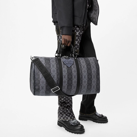 Get the Louis Vuitton Keepall Bandouliere 55 for Men's Sale Now.