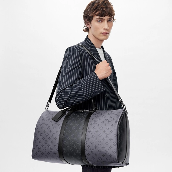 Men's Louis Vuitton Keepall Bandouliere 50 - Discounted Price Available!