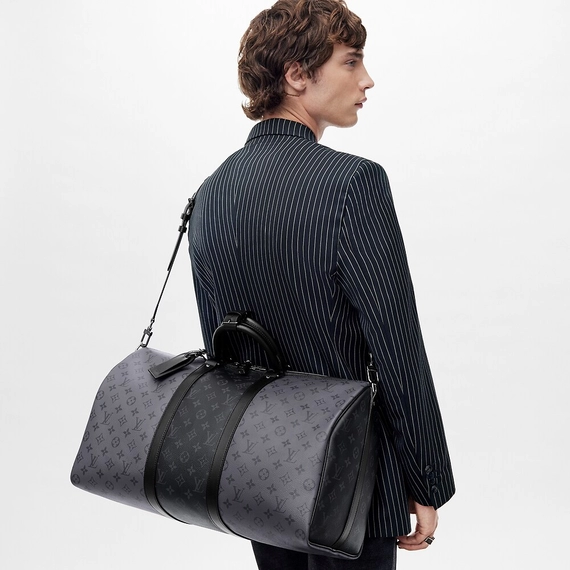 Men's Louis Vuitton Keepall Bandouliere 50 - Buy Now & Enjoy Discount!