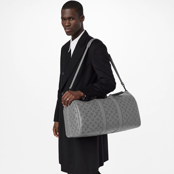 Louis Vuitton Keepall 50B - Stylish Men's Carry-on Bag