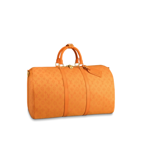 Men's Luxury Bag - Louis Vuitton Keepall Bandouliere 50