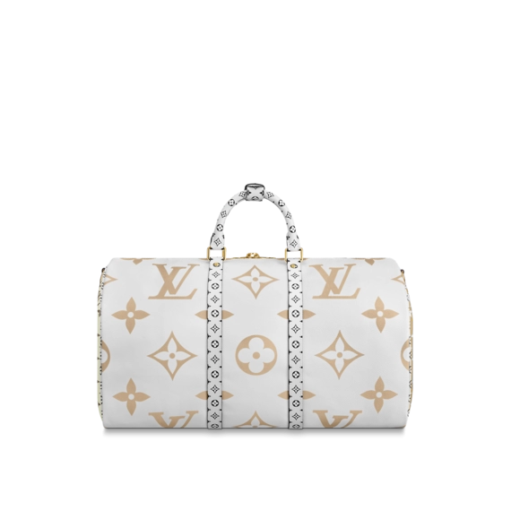 Women's Luxury Bag - Louis Vuitton Keepall Bandouliere 50