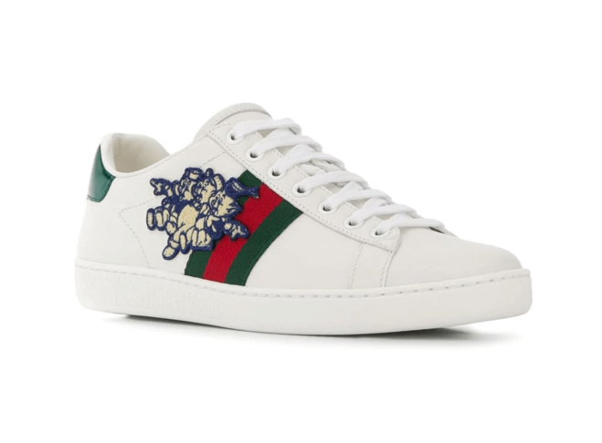 Women's Gucci Ace with Three Little Pigs Sneakers - Buy Now and Save!