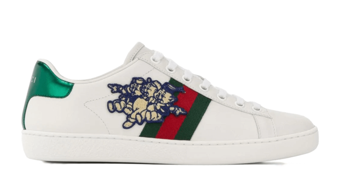 Shop Gucci Ace with Three Little Pigs - Men's Discounted Shoes