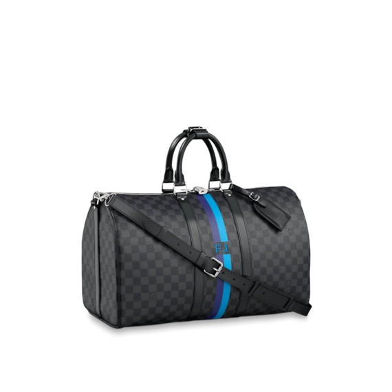 Shop the Louis Vuitton Keepall 45 Bandouliere My LV Heritage at a Discount - Women's Luxury Handbag!