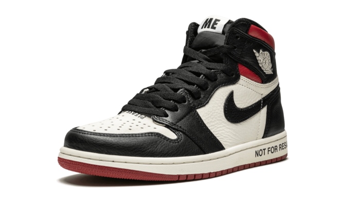 Get Discounted Men's Shoes Air Jordan 1 Retro High OG NRG Not For Resale Red